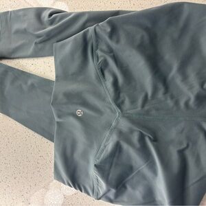 lululemon athletica Gray/ green Leggings
